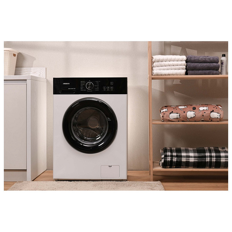 Стиральная машина ARDESTO фронтальная, 6кг, 1200, А++, 45см, дисплей, белый