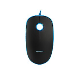 Мишка Modecom MC-M111, 3кн., 1600dpi, чорно-синя