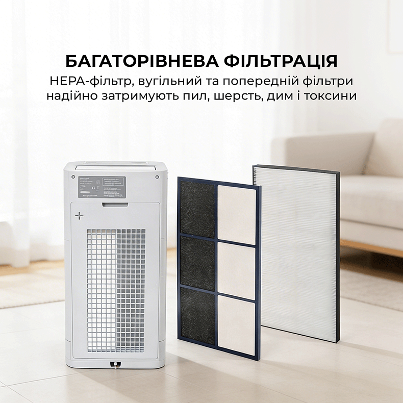 Воздухоочиститель с функцией увлажнения Sharp KC-G50EUW