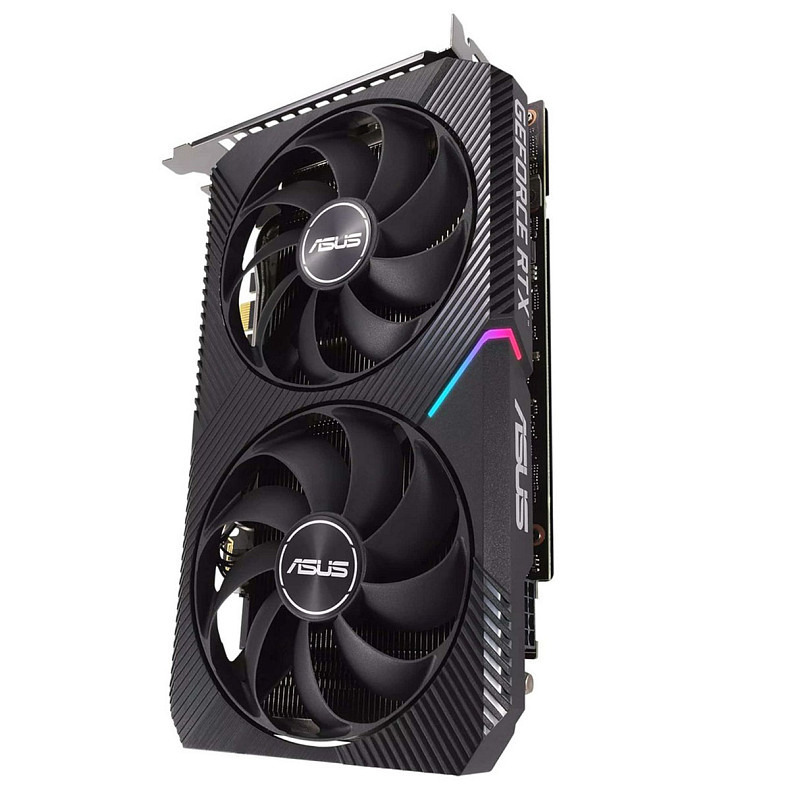 Відеокарта ASUS GeForce RTX 3060 12GB GDDR6 DUAL OC V2 DUAL-RTX3060-O12G-V2 (90YV0GB2-M0NA10)