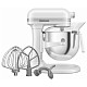 Кухонный комбайн KitchenAid Heavy Duty 6,6 л 5KSM70JPXEWH с подъемной чашей, белый