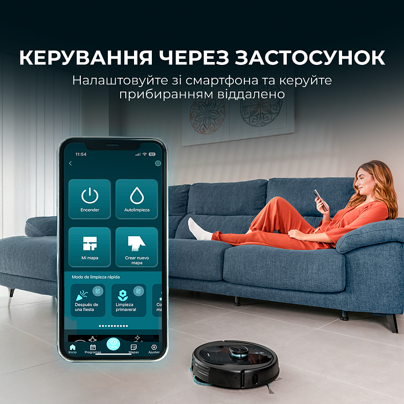 Робот-пылесос Cecotec Conga 9590 Spin Revolution Ultra Power Home