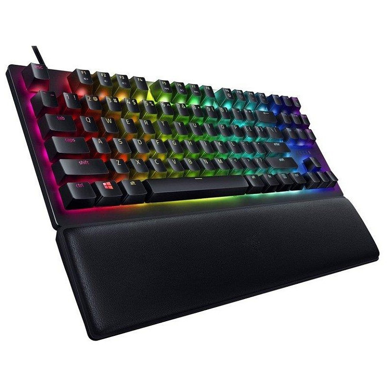 Клавиатура Razer Huntsman V2 TKL Purple Switch Black USB (RZ03-03941400-R3R1)