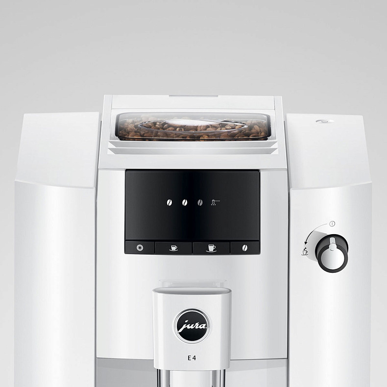 Кофемашина JURA E4 Piano White EA (15433)