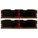 Модуль пам'яті DDR4 32GB/3200 Goodram Iridium X Black (IRK-HX32D464L16A/32GDC)