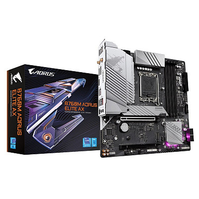 Материнська плата Gigabyte B760 Aorus Elite AX Socket 1700