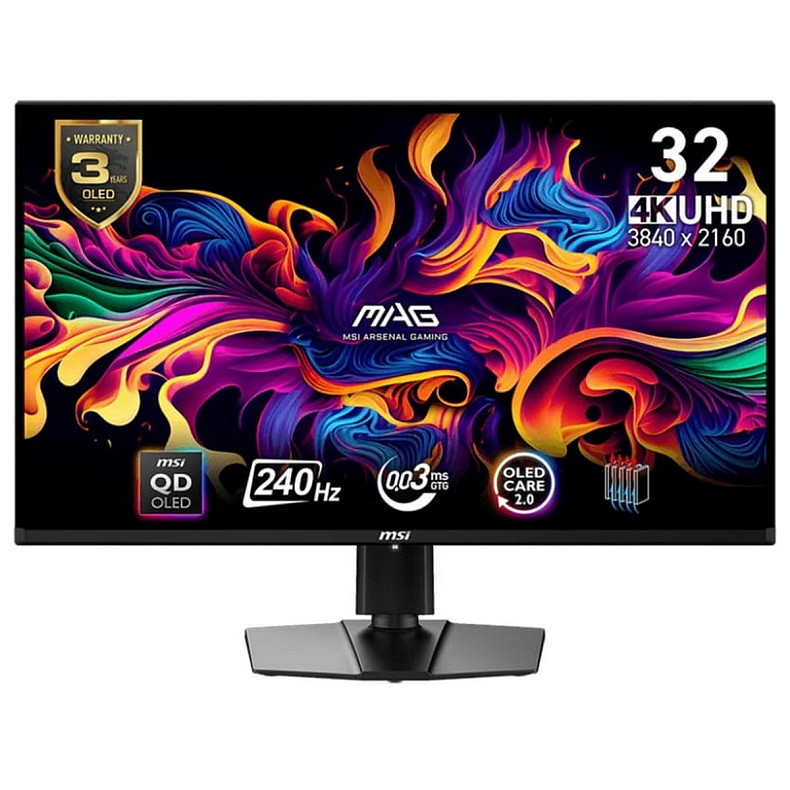 Монітор MSI MAG 321UPX-QD 31.5" 240Hz Black