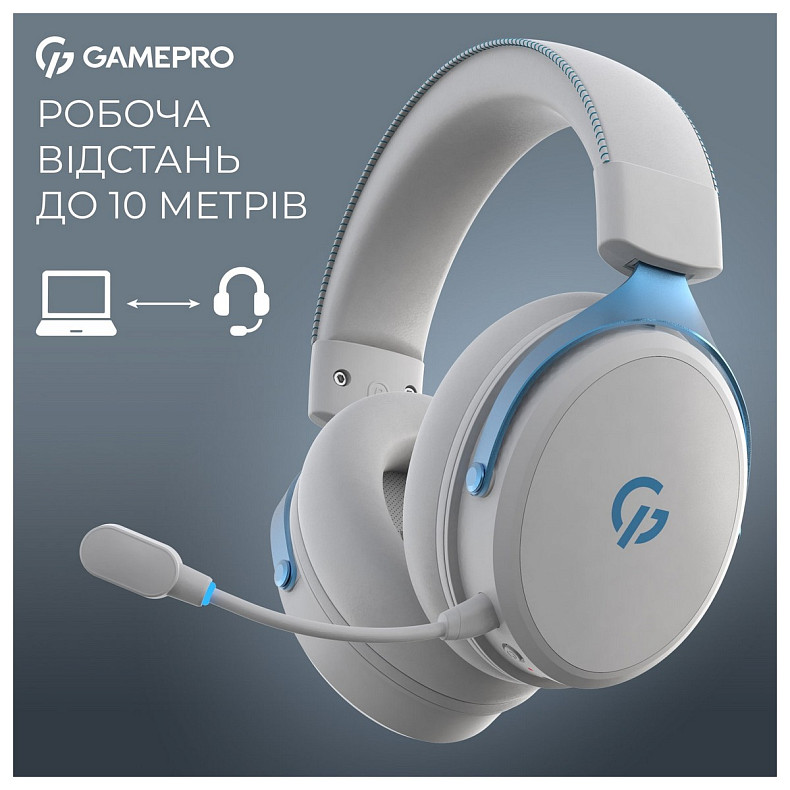 Гарнітура GamePro Asgard Skadi White (HSW191WB)