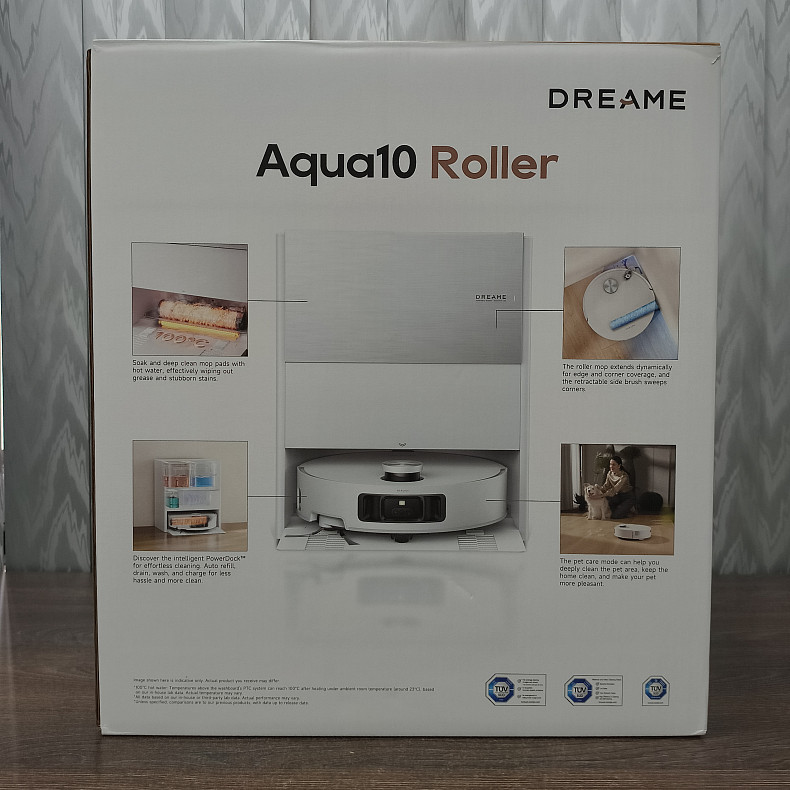 Робот-пилосос миючий Dreame Aqua 10 Roller White -- Уцінка