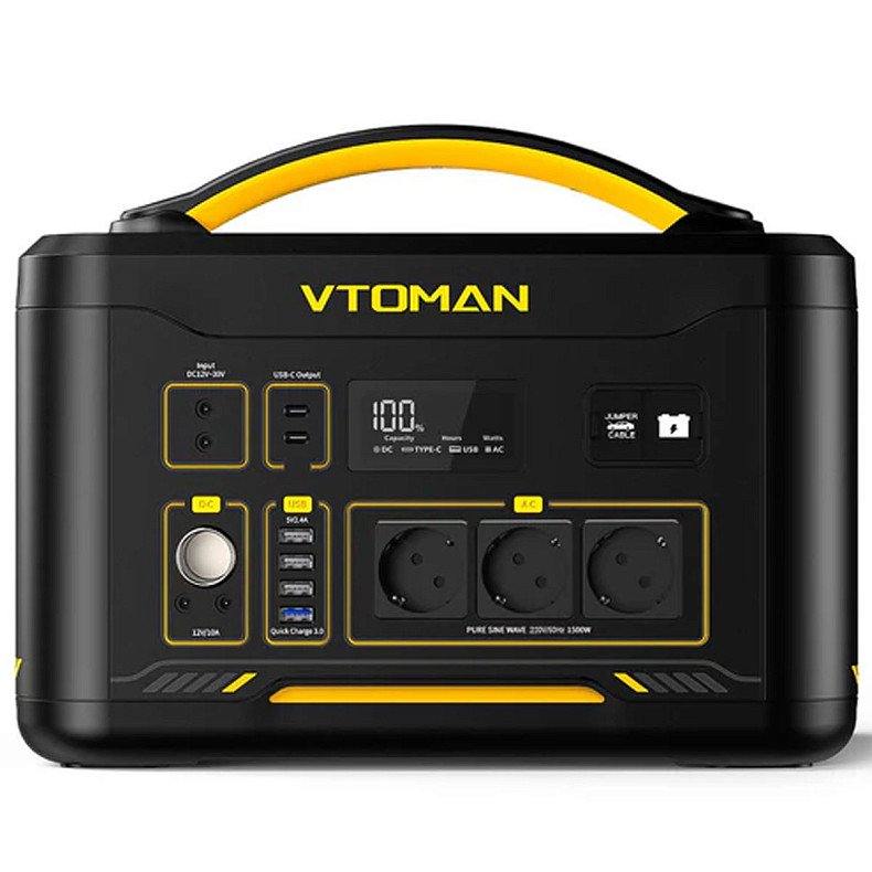 Зарядна станція Vtoman Jump 1000 (1408 Вт/г) 1000W