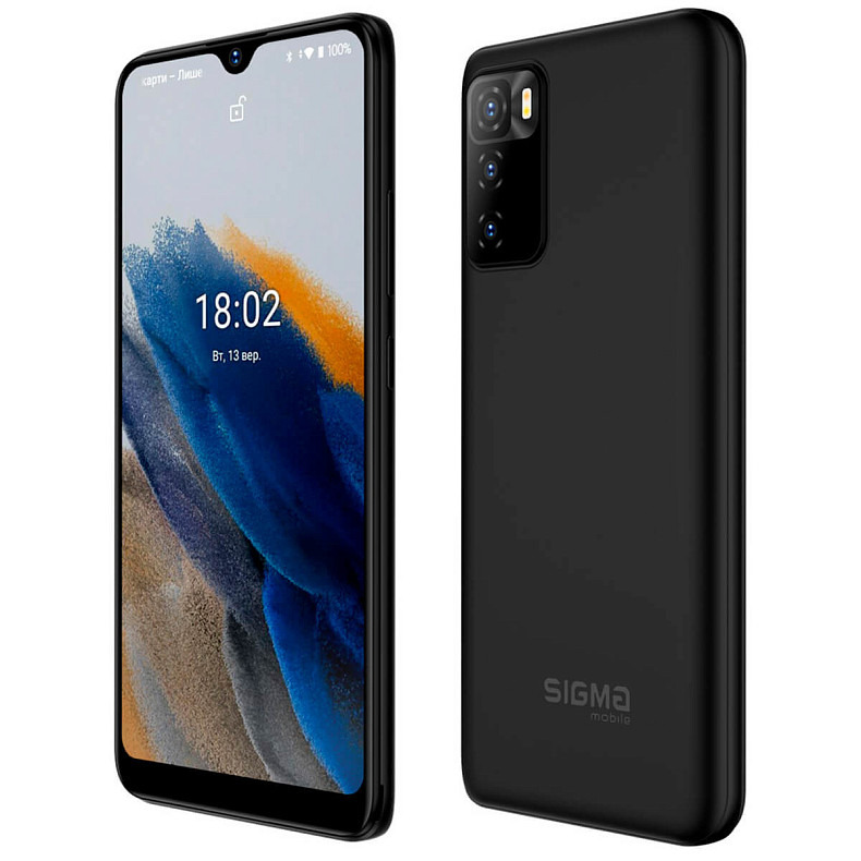 Смартфон Sigma mobile X-Style S5502 Dual Sim Black (4827798524213)