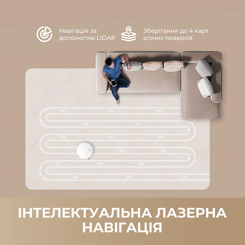 Робот-пилосос Dreame Bot D20 Plus