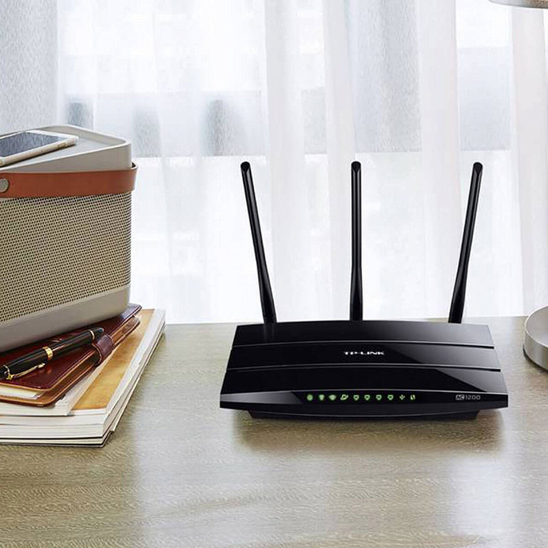 Wi-Fi Роутер TP-LINK Archer C1200 (AC1200, 1*Wan Gbit, 4*LAN Gbit, 1*USB, 3 антенны)