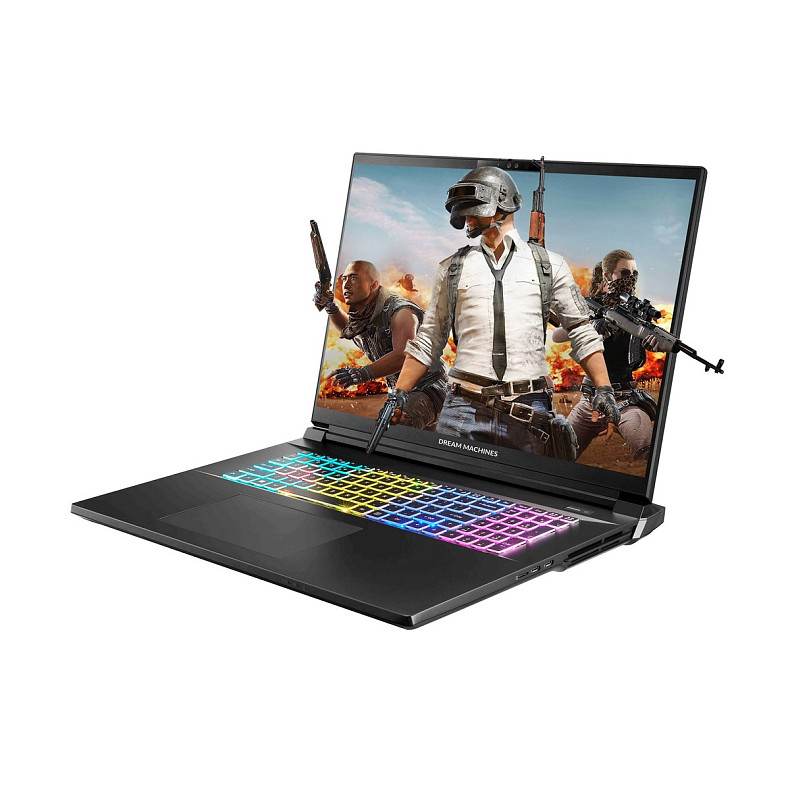 Ноутбук Dream Machines RX5080-18 18UHD+, Intel U9-275HX, 32GB, F2TB, NVD5080-16, DOS, черный