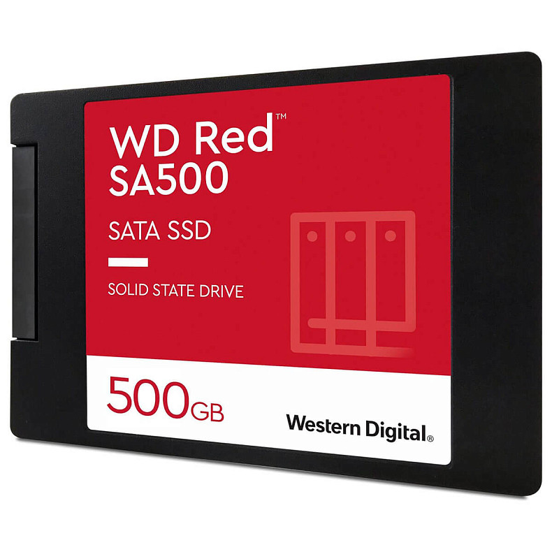 SSD диск WD Red SA500 2.5" 500GB SATA (WDS500G1R0A)