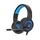 Гарнітура HP DHE-8011UM Gaming, Blue LED, Black
