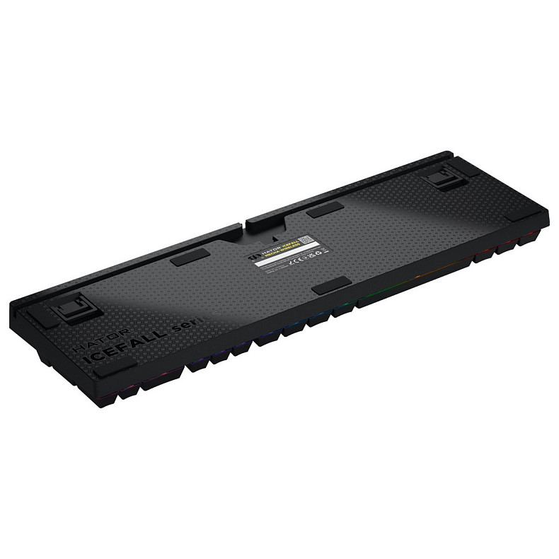 Клавіатура Hator Icefall Mecha Wireless Rainbow Black (HTK204UA)