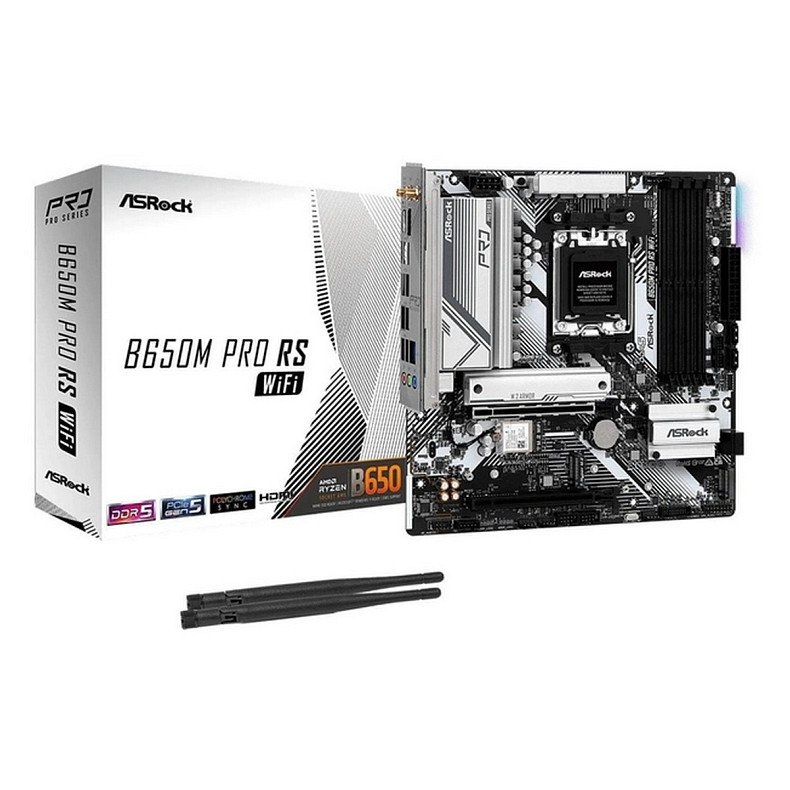 Материнська плата ASRock B650M PRO RS Socket AM5