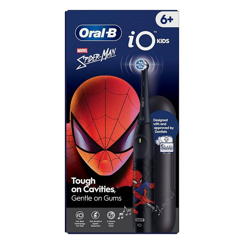 Зубна електрощітка Braun Oral-B iO Series 2 iOS2K.1H9.K Spider-Man Black