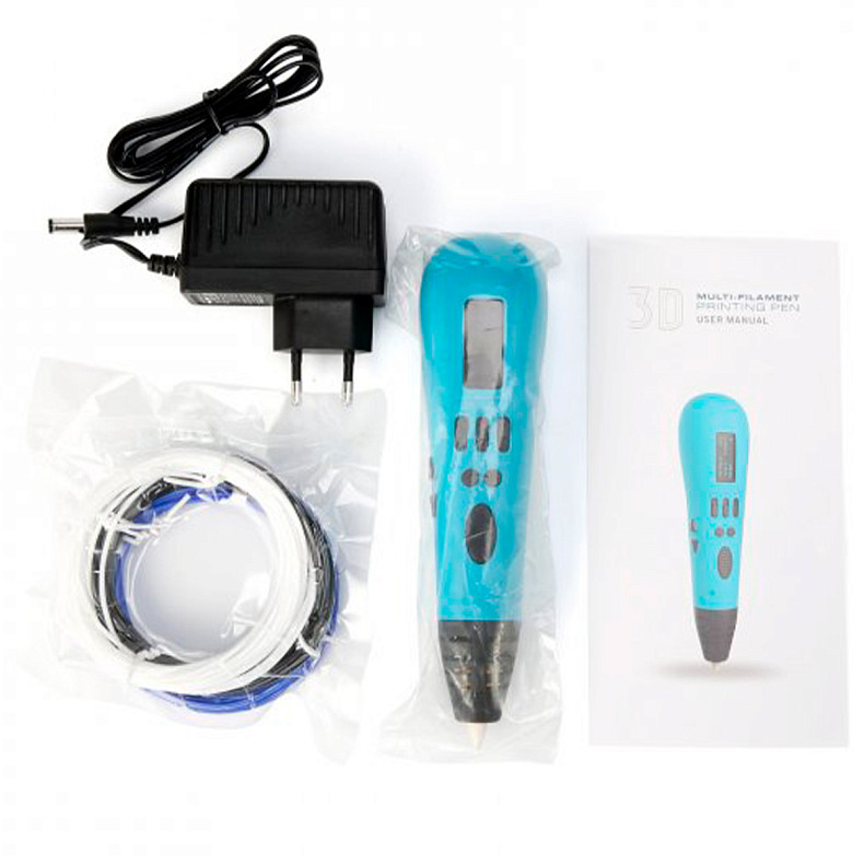 3D-ручка Gembird Blue 3D printing pen (3DP-PEND3C-01)