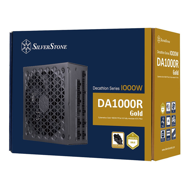 Блок живлення SilverStone Decathlon Cybenetics DA1000R-GM 1000W (SST-DA1000R-GM)