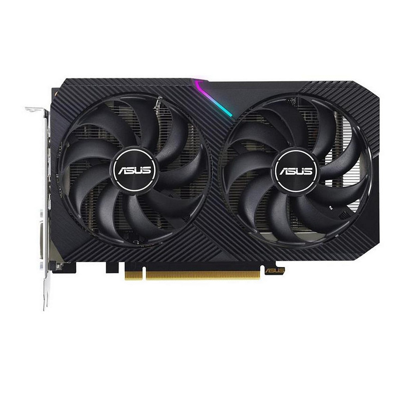 Видеокарта GF RTX 3050 8GB GDDR6 Dual V2 Asus (DUAL-RTX3050-8G-V2)