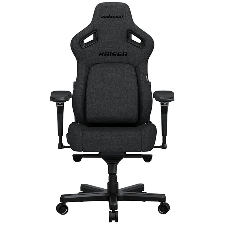 Крісло ігрове Anda Seat Kaiser 4 Dark Grey Fabric Size XL