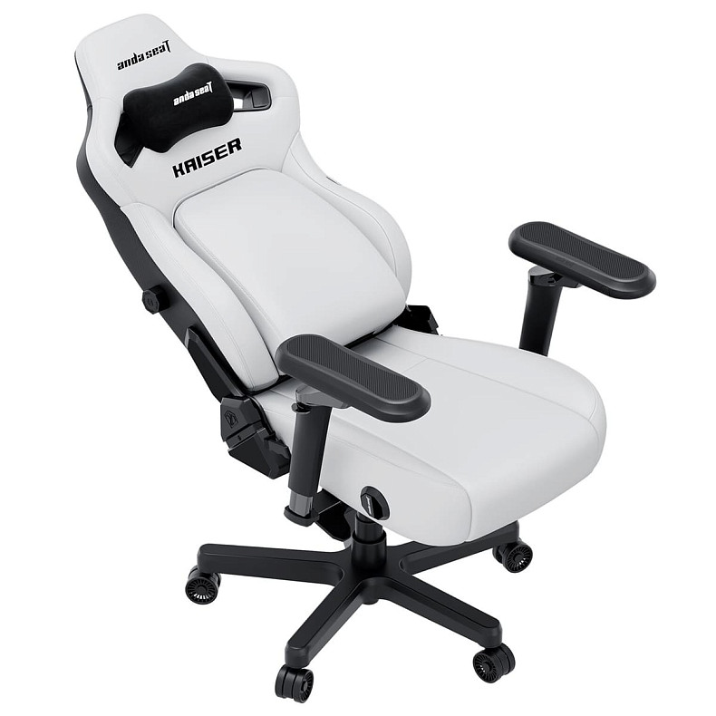 Кресло игровое Anda Seat Kaiser 4 V2 Size XL White PVC