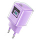 Зарядное устройство 1xUSB-C 30W Gan A53 Fast Charger alfalfa purple Acefast
