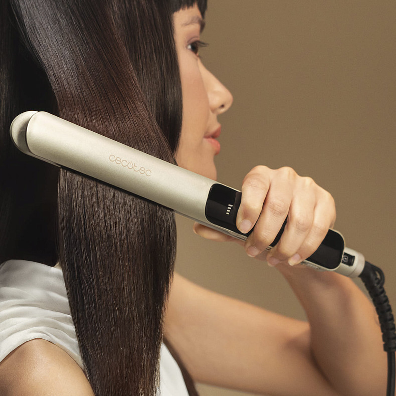 Утюжок для волос CECOTEC Lisse Keratin Essence Champagne