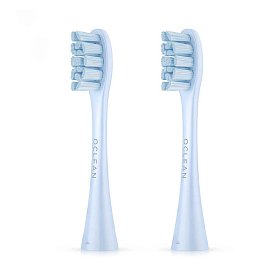Набор сменных щеток-насадок Oclean PW07 Toothbrush Head for One/SE/Air/X/F1 Sky Blue (2шт/упаковка)