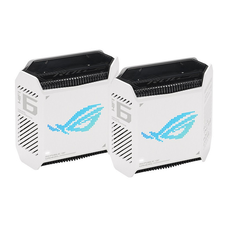 Wi-Fi Роутер Asus ROG Rapture Gaming Mesh System GT6 White 2pk (GT6-W-2-PK/90IG07F0-MU9A40)