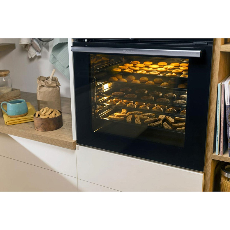 Комплект Дух.шкаф + Вар.поверхность газ. Gorenje BO6735E05B+GTW641EB