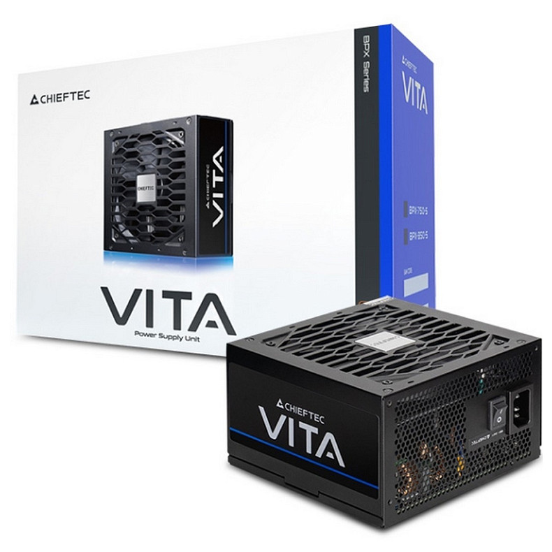 Блок питания Chieftec VITA BPX-650-S 120mm, 80+ Bronze