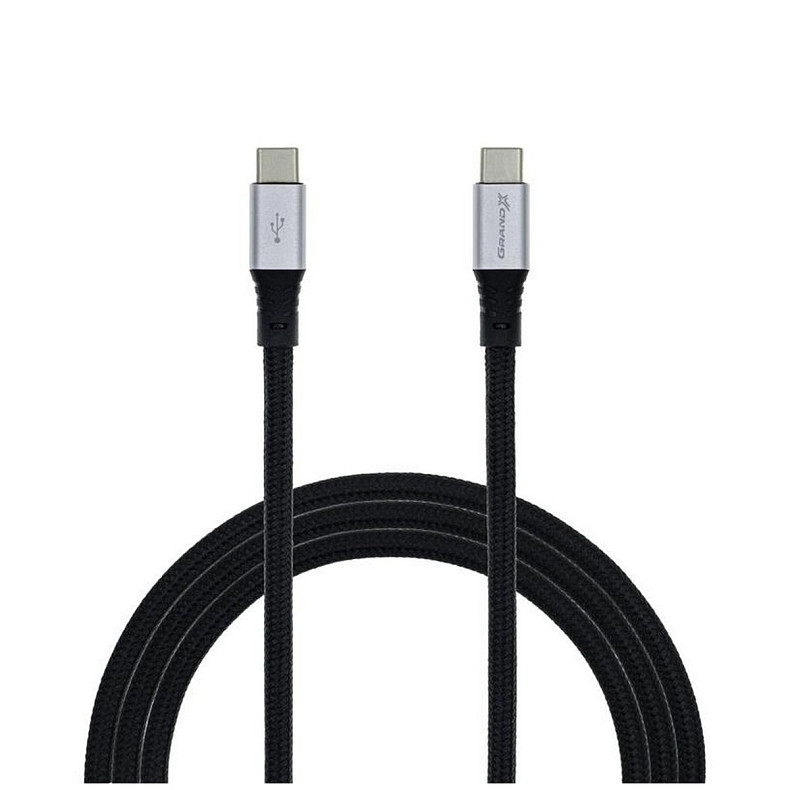 Кабель Grand-X USB Type-C - USB Type-C, Power Delivery, 65W, 1м, Black (TPC-02)
