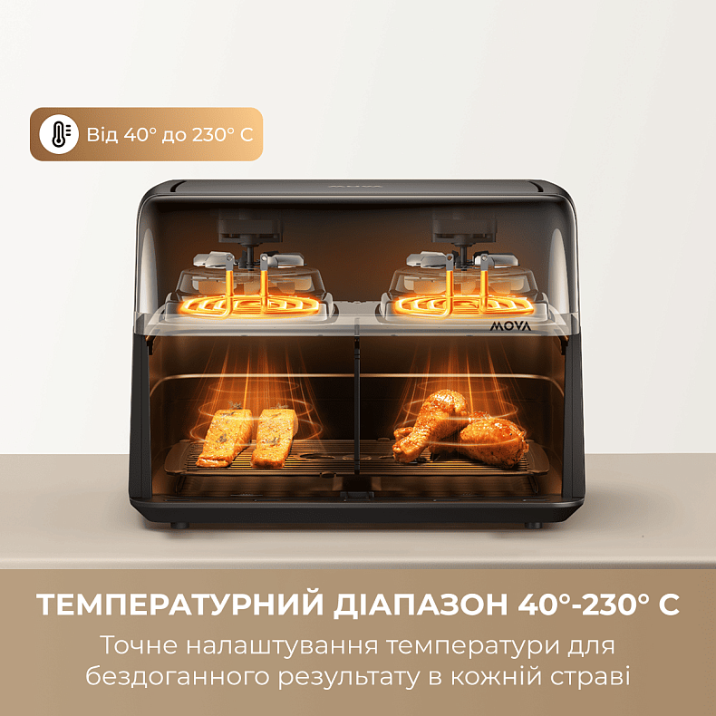 Мультипечь MOVA AeroChef FD20s Pro Black