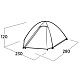 Намет тримісний Easy Camp Rondane 3 (120470)