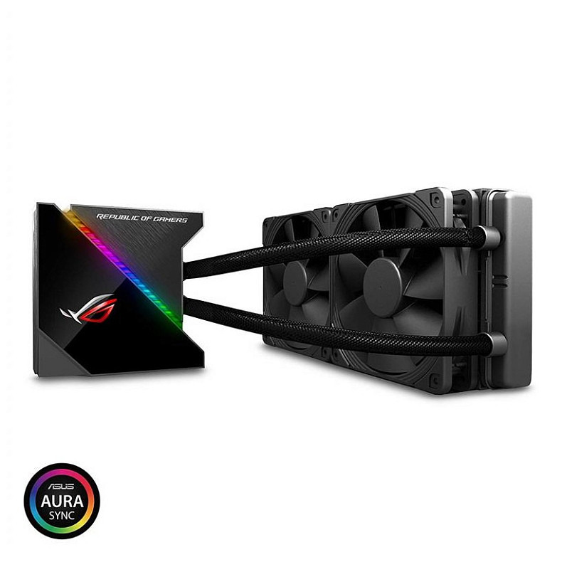 Система водяного охолодження Asus ROG Ryujin 2x120mm Aura OLED (90RC0030-M0UAY0)