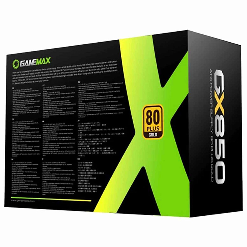Блок живлення GameMax GX-850 Modular 850W