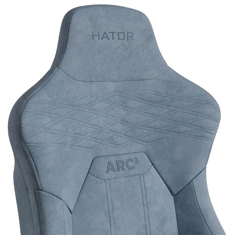 Крісло для геймерів HATOR Arc 3 XL Velour (HTC3445XL) Blue