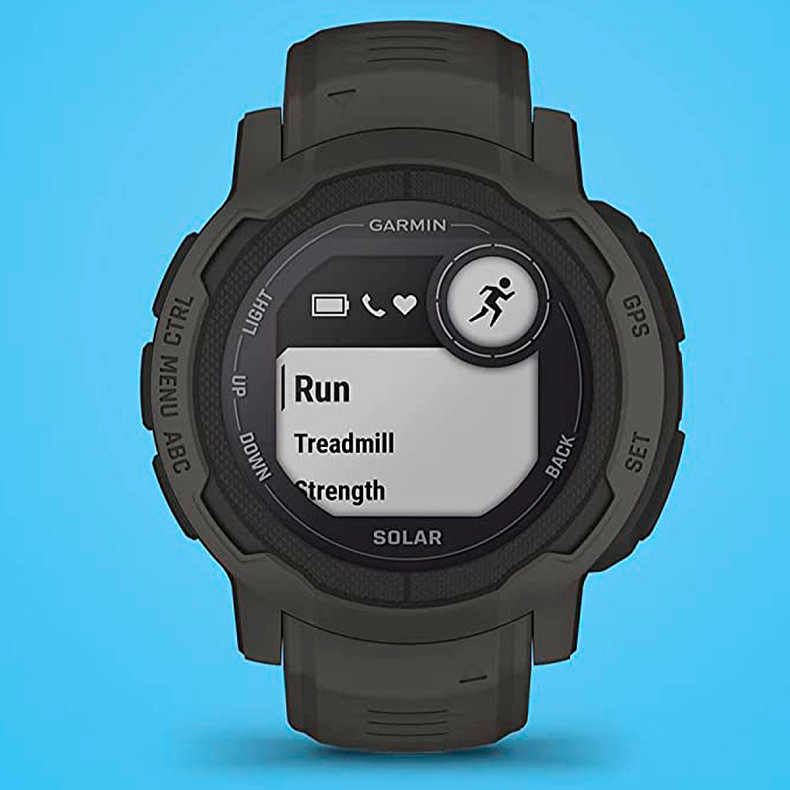 Спортивные часы Garmin Instinct 2 Solar Graphite Gray