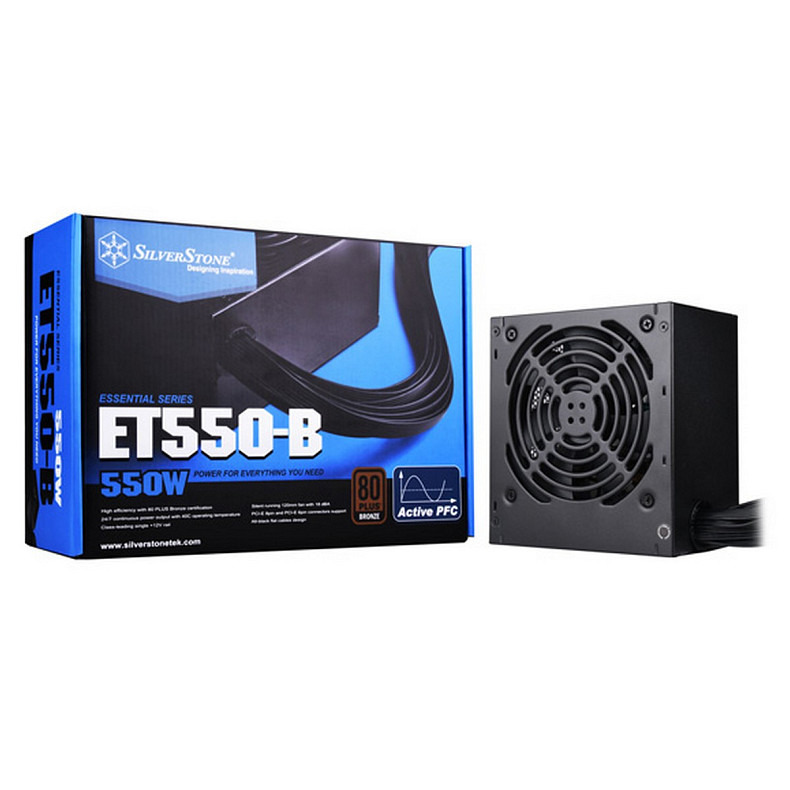 Блок живлення SilverStone STRIDER ET550-B V1.2 550W (SST-ET550-B)