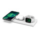 Бездротовий зарядний пристрій Belkin BOOST CHARGE PRO 3-in-1 Wireless Charging Pad with MagSafe White (WIZ016vfWH)