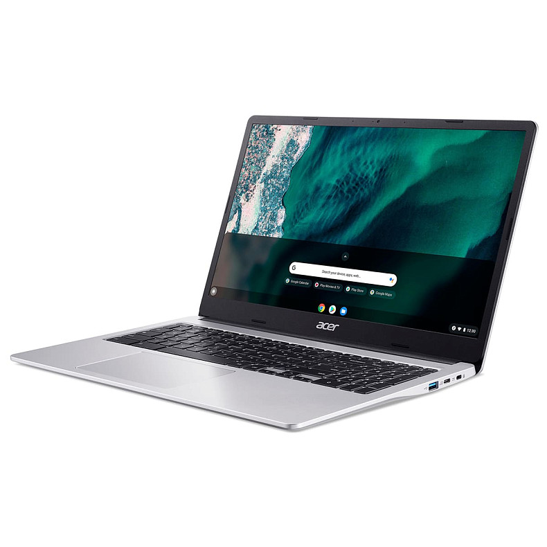 Ноутбук Acer Chromebook CB315-4H 15" FHD IPS, Intel P N6000, 8GB, F128GB, UMA, ChromeOS, серебристый