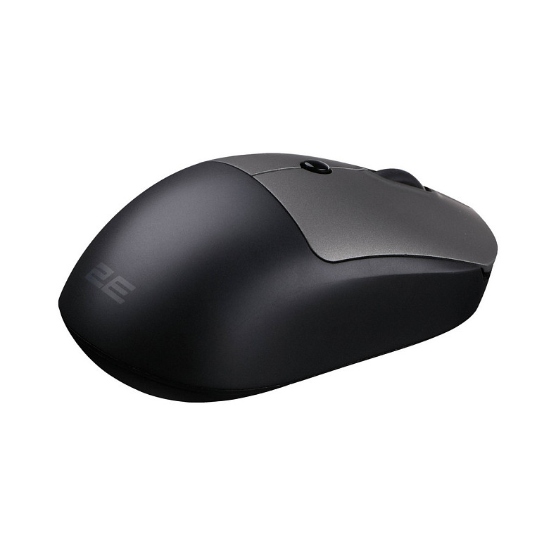 Мышка 2E MF218 Silent WL BT Black/Gray (2E-MF218WBG)