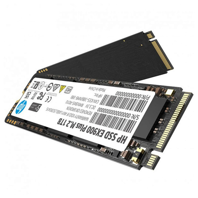 SSD накопичувач 1TB HP EX900 Plus M.2 2280 PCI Ex Gen3 x4 3D NAND, Retail (35M34AA)