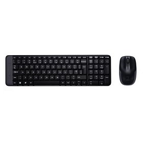 Комплект (клавіатура, миша) бездротовий Logitech MK220 Black USB (920-003168)