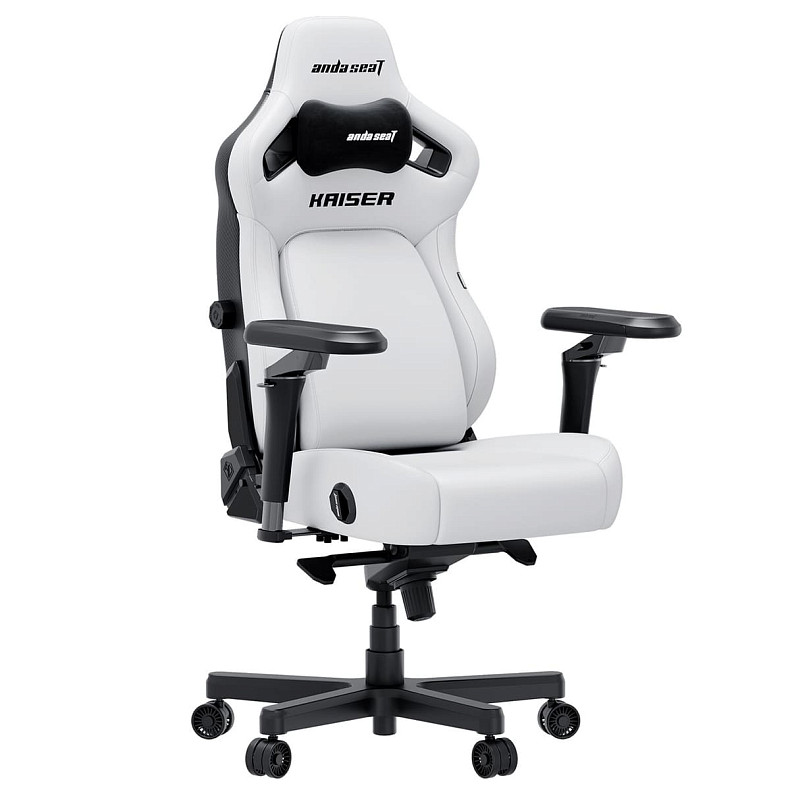Кресло игровое Anda Seat Kaiser 4 V2 Size XL White PVC