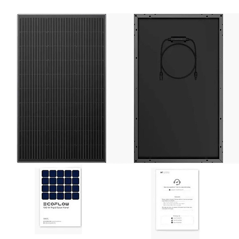 Набор солнечных панелей EcoFlow 2*100 Solar Panel.