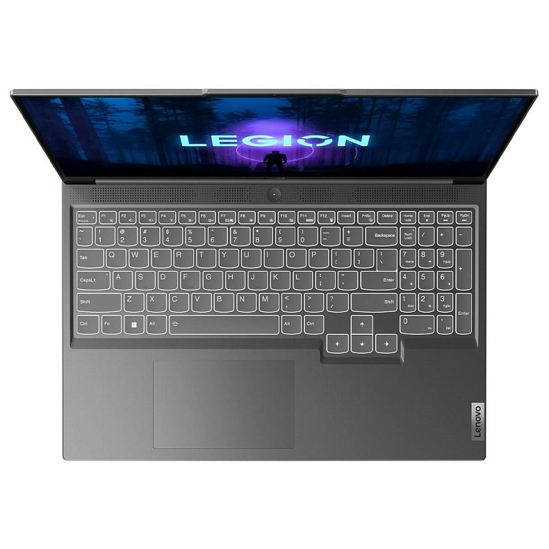 Ноутбук Lenovo 16WQXGAM/i5-12450H/16/512/RTX 4050 6GB/DOS /BL//Storm Grey Legion Slim 5 16IRH8